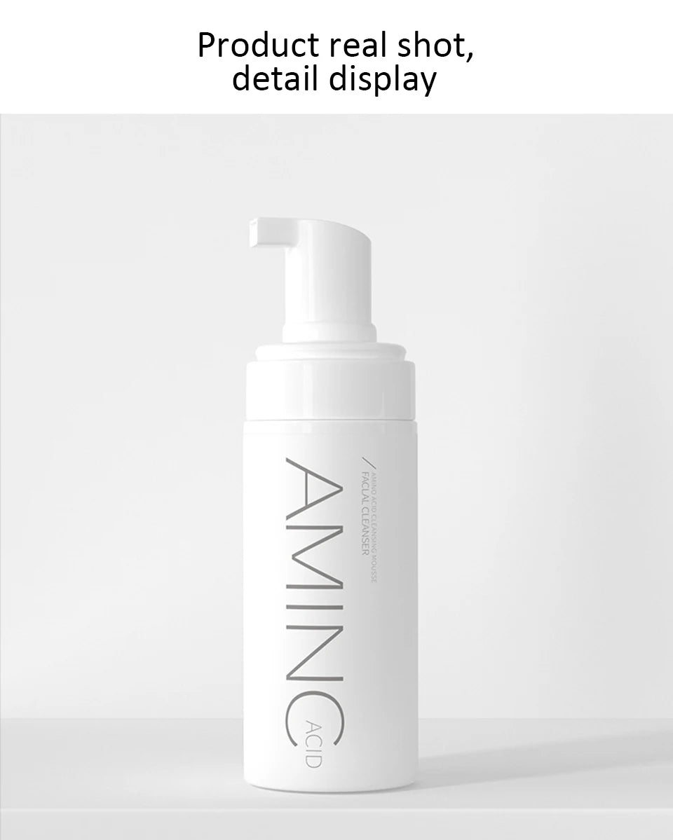 Mousse Nettoyante Visage aux Acides Aminés – Nettoyage Doux & Hydratant